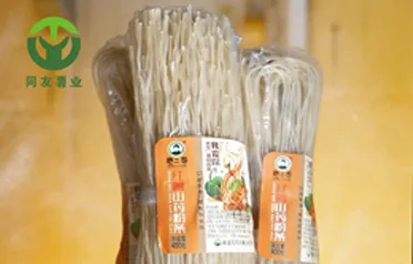 In which regions are sweet potato starch noodles commonly consumed?