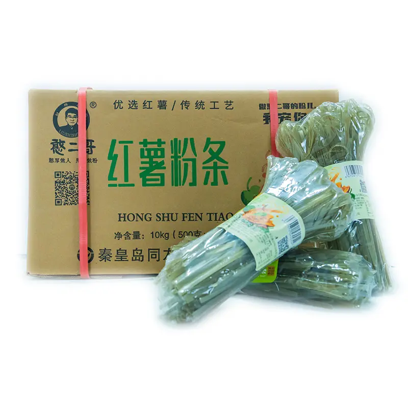 500g Bundled Sweet Potato Broad Noodles