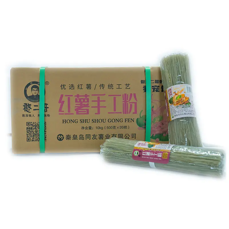 500g Bundled Sweet Potato Wide Noodles